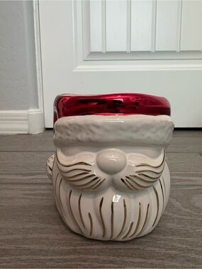 Bath & Body Works Santa Claus 3-Wick Candle Holder
